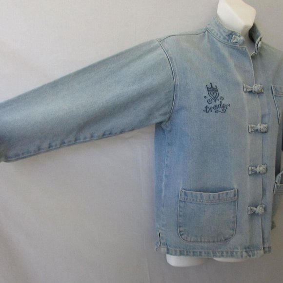 Sz AGES 11 JACKET DENIM Girls HEIGHT 4'9"-4'10" - Picture 3 of 7